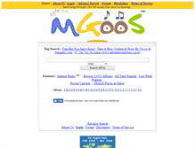 Tablet Screenshot of beta.mgoos.com